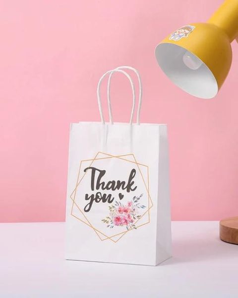 custom thank you retail bags